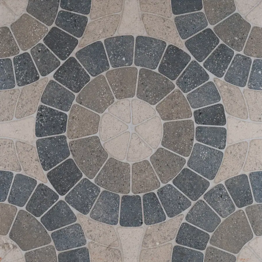 Piso Antideslizante Mosaico Blue CA611